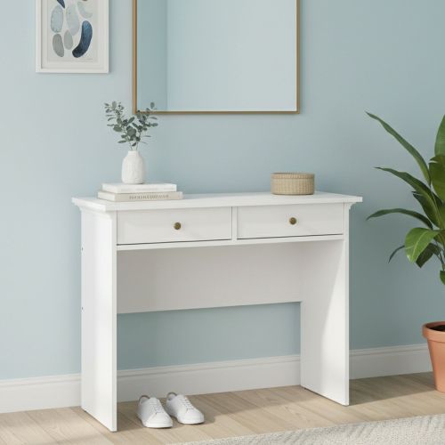 Consolle classica 102x41x80h cm bianco - Barile