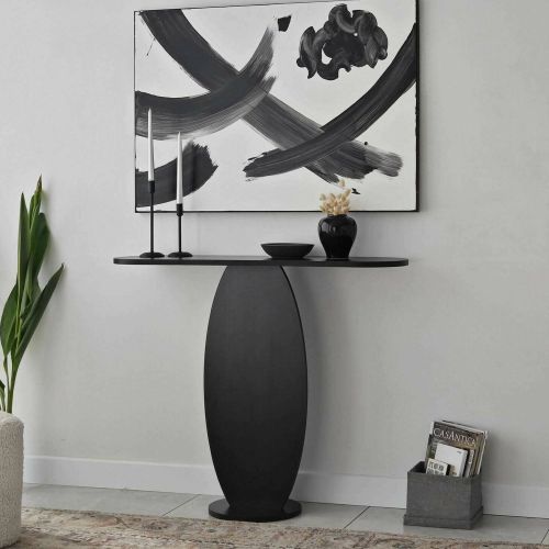 Consolle moderna 100x30x81h cm antracite - Assuntina