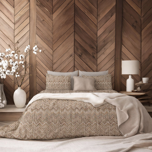 Copripiumino Singolo Marrone Arancione Federa Inclusa 200x160 cm - Ropasila Luxury