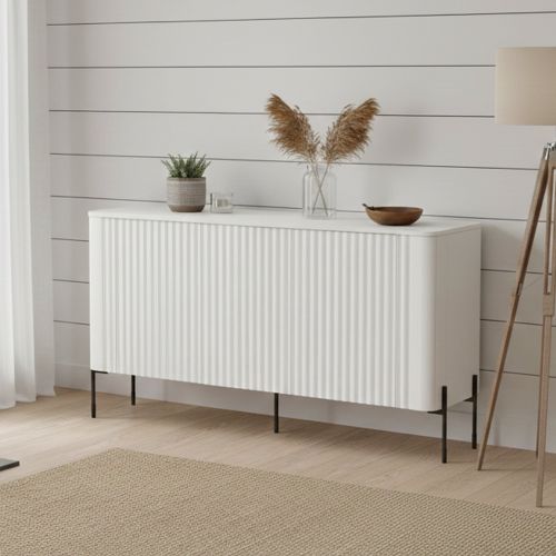Credenza bianca 150x39x80h cm 3 ante - Susegana