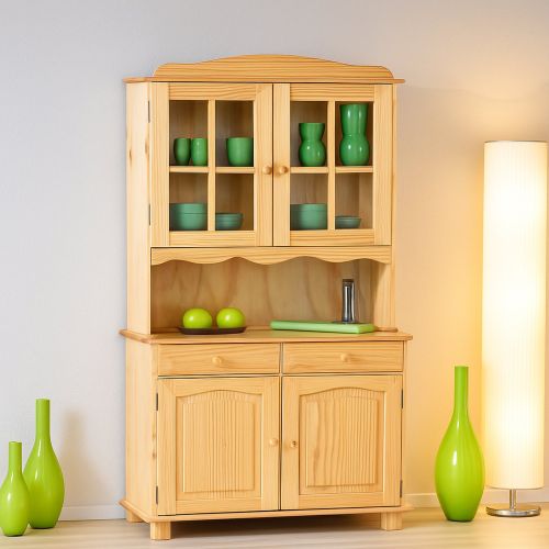 Credenza Marrone Quercia un Cassetto 2 Ripiani 88x32x198h cm, Apertura Battente, Scorrevole - Quadri