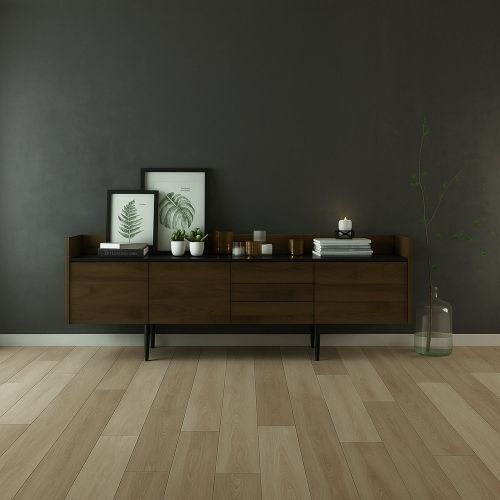 Credenza noce 195x40x73h cm 3 ante e 2 cassetti - Zungoli