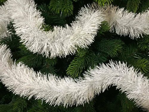Decorazione da Natale Bill, 1000x8 h8 cm, Bianco