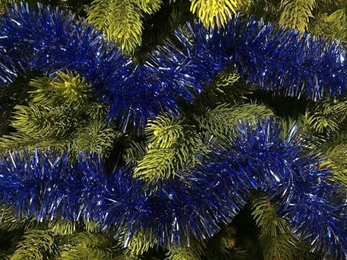 Decorazione da Natale Bill, 1000x8 h8 cm, Blu