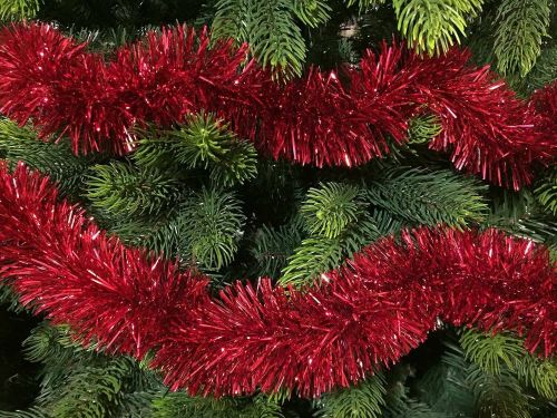 Decorazione da Natale Bill, 1000x8 h8 cm, Rosso