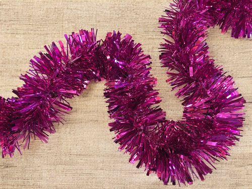 Decorazione da Natale Bonnie, 1000x8 h8 cm, Fuxia