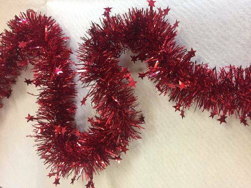 Decorazione da Natale Caloy, 1000x8 h8 cm, Rosso
