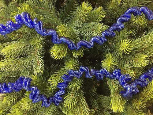 Decorazione da Natale Narda, 2000x7 h7 cm, Blu