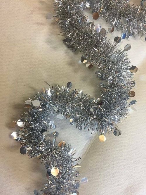 Decorazione da Natale Olaf, 1000x8 h8 cm, Argento
