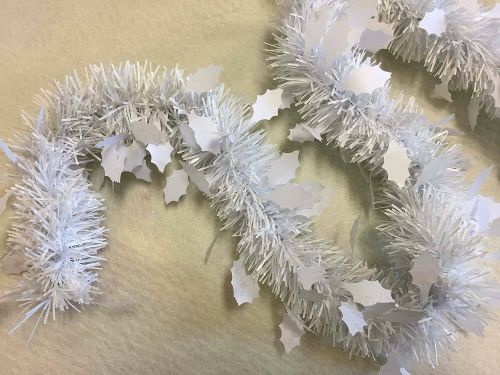 Decorazione da Natale Orlene, 1000x8 h8 cm, Bianco