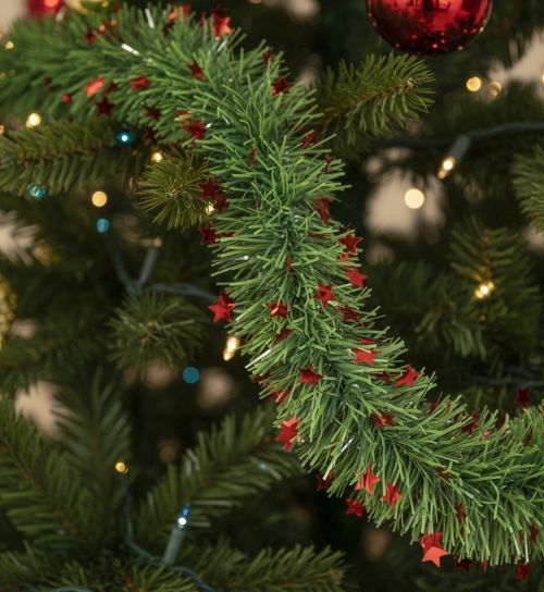 Decorazione da Natale Verde Rosso Colore Struttura Rosso, - Faedo