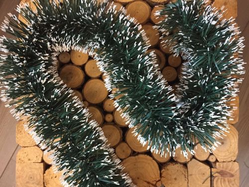 Decorazione da Natale Vipiteno, 1000x7 h7 cm, e Bianco