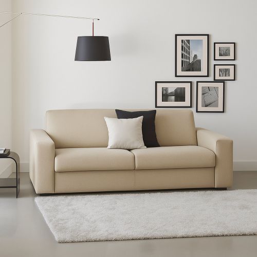 Divano 2 posti beige 180x95x90h cm - Azzurrite