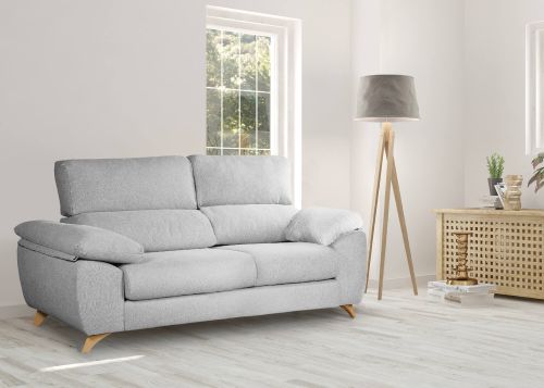 Divano 2 posti grigio 170x85x107h cm - Alien