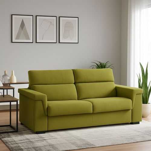 Divano 2 posti verde 205x95x100h cm - Flaibano