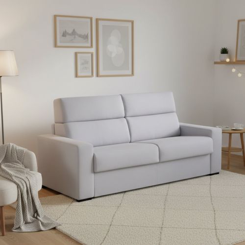 Divano letto 2 posti grigio 180x95cm - Casabona