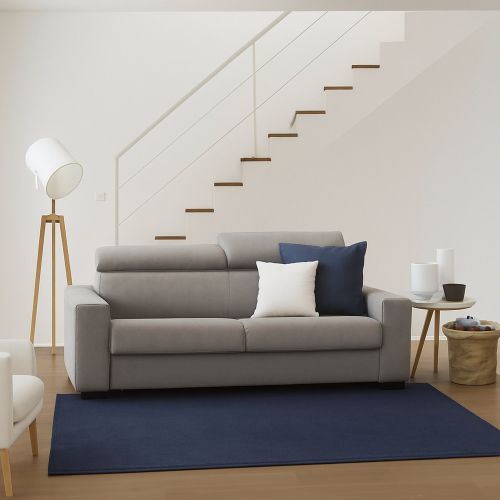 Divano letto contenitore tortora 200x95cm - Amalfi