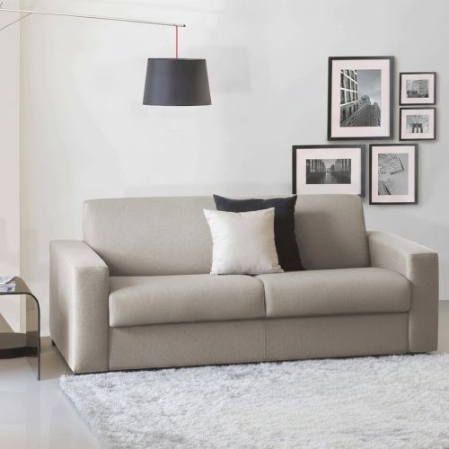 Divano letto lavabile tortora 200x95cm - Zinnia