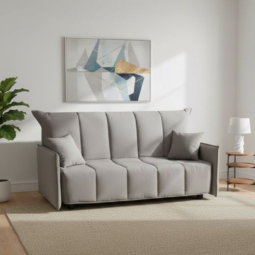 Divano letto moderno grigio 165x90cm - Antal