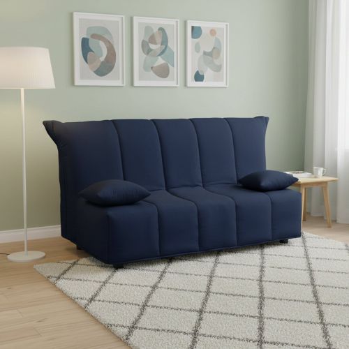 Divano letto reclinabile blu 125x90cm - Ariska