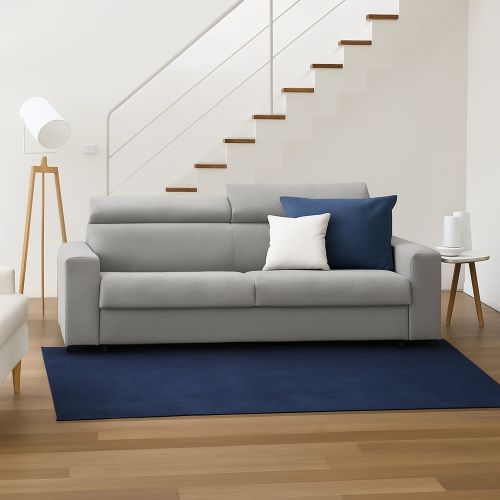 Divano letto reclinabile grigio 200x95cm - Algo