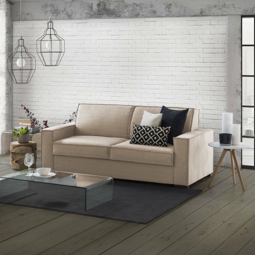 Divano made in Italy beige 200x95x90h cm - Abernathy