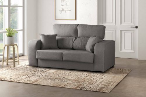 Divano reclinabile grigio 160x80x95h cm - Asazi