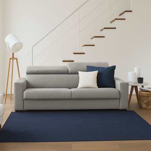 Divano regolabile grigio 180x95x85h cm - Kiev