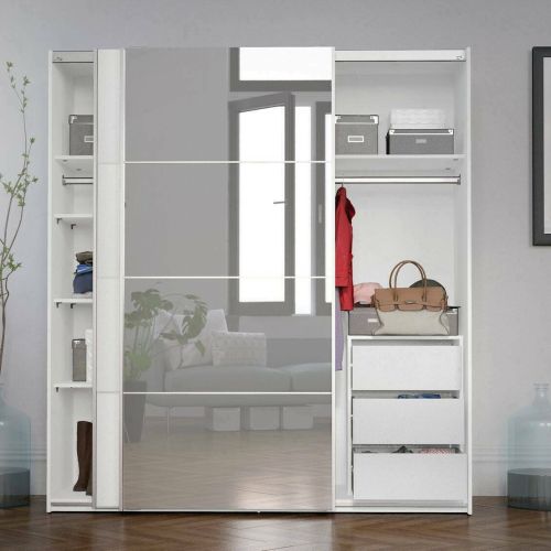 Guardaroba 2 ante bianco 182x201h cm - Angri