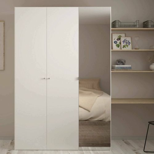 Guardaroba 3 ante- bianco salvaspazio 150x218h cm - Arce