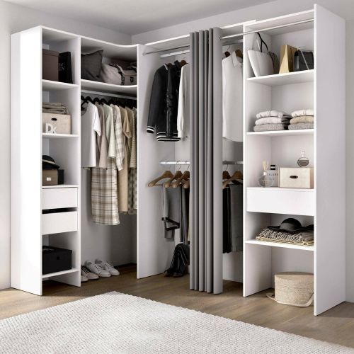 Guardaroba reversibile bianco 214x205h cm - Pali
