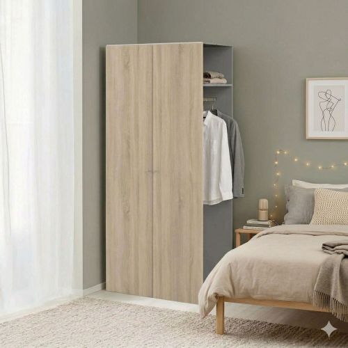 Guardaroba salvaspazio quercia 95x218h cm - Bak?