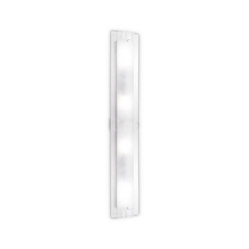 Ideal-Lux - Lampada da parete TUDOR AP4, 70 x 12 x h9 cm, Trasparente