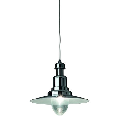 Lampada a sospensione, Lampadario, Luminare sospeso, Lampada a pendente, 40x40h68 cm, Trasparente