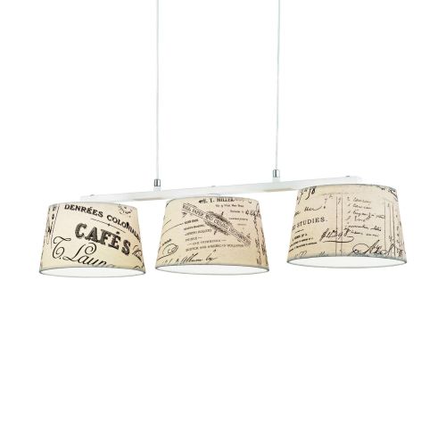 Lampada a Sospensione Marrone Sabbia Sfumatura Colore Struttura Sabbia, - Carnago