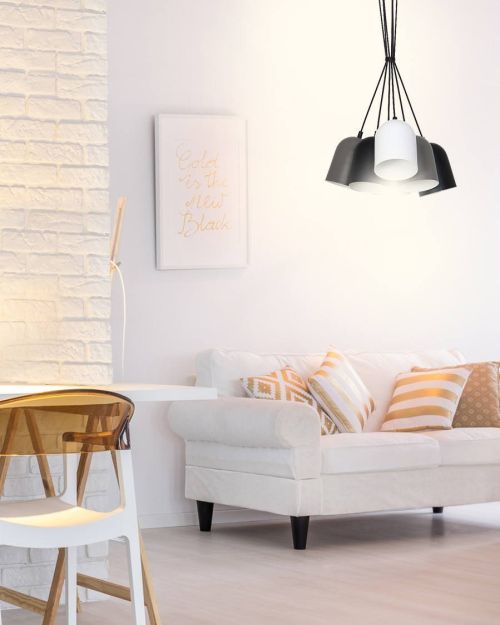 Lampada a Sospensione Nero, - Marini