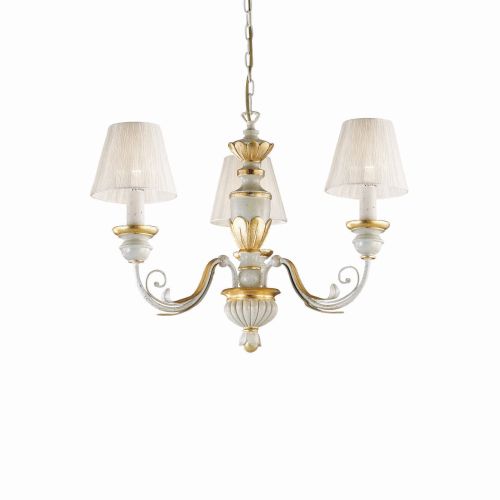 Lampada a Sospensione oro Materiale Struttura in Resina, - Stenico