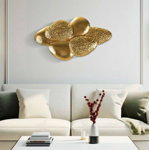 Lampada da parete Eraclea, 44x11 h28 cm, Oro