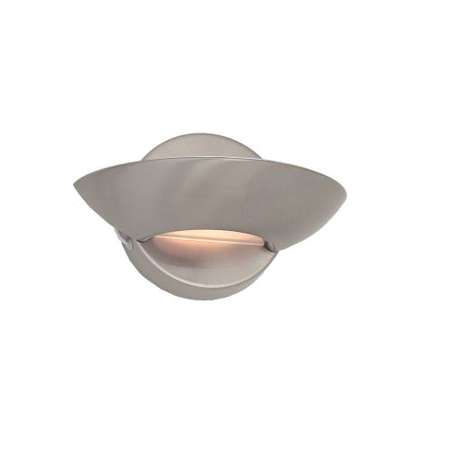 Lampada da Parete Grigio Materiale Struttura in Vetro, - Tresivio