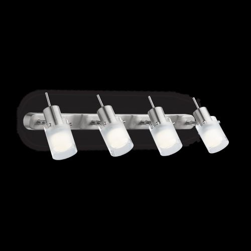 Lampada da parete, Luminaria da parete, Luce a muro, Faretto a muro, 56x13h16 cm, Cromo