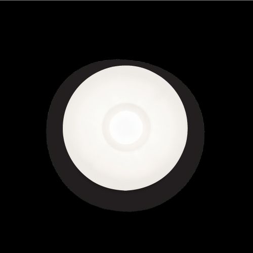Lampada da Soffitto Bianco Materiale Struttura in Vetro, - Carnate
