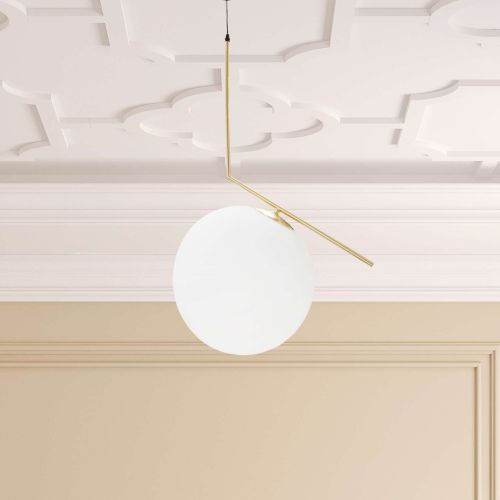 Lampada da Soffitto Bianco oro Indoor Classe Energetica a++, Colore Struttura oro - Granad