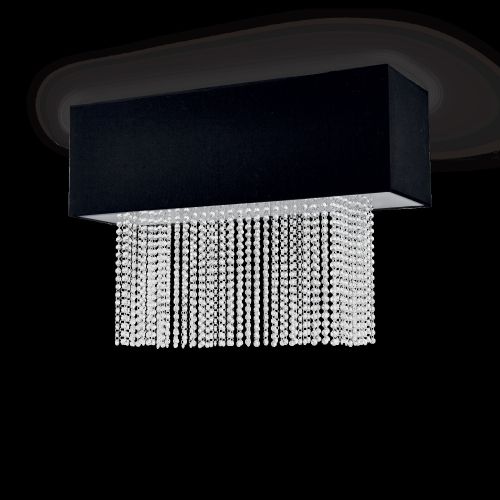 Lampada da Soffitto Nero, - Mossa