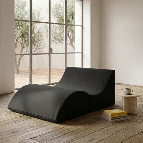 Letto doppia piazza pieghevole 50x100cm nero - Amorina