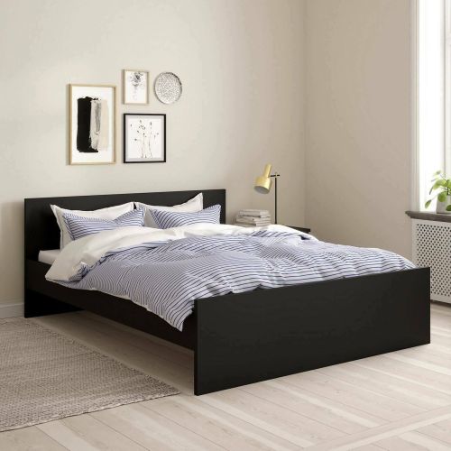 Letto matrimoniale nero 166x206cm - Kaitak