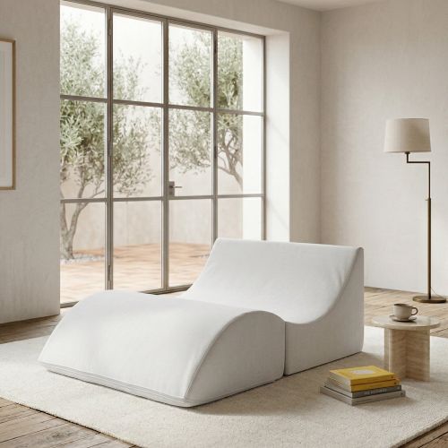 Letto matrimoniale pieghevole 50x100cm bianco - Amorina