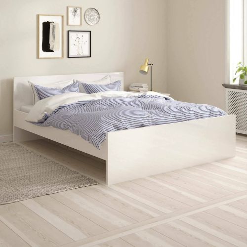 Letto piazza e mezza Bolaven, 207x166 h80 cm, Bianco