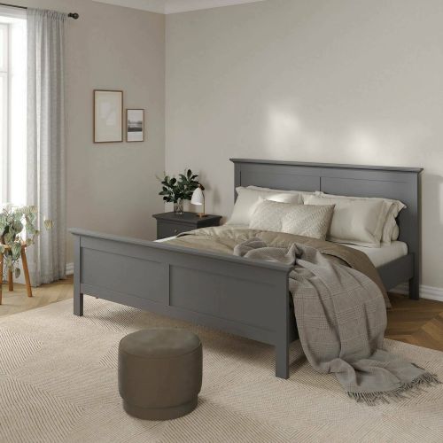 Letto piazza e mezza Faxai, 179x211 h110 cm, Grigio