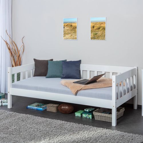 Letto Singolo Bianco Singolo, - Nobili