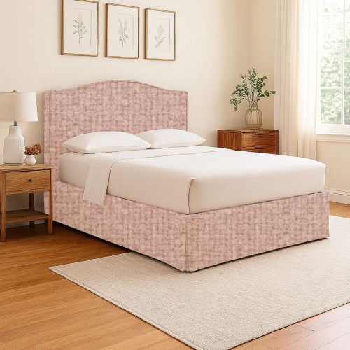 Letto Singolo Rosa Sfoderabile Contenitore, Dimensione Materasso 90x200 cm - Copparo